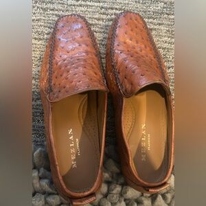 MEZLAN OSTRITCH LOAFERS 13 US Gently used